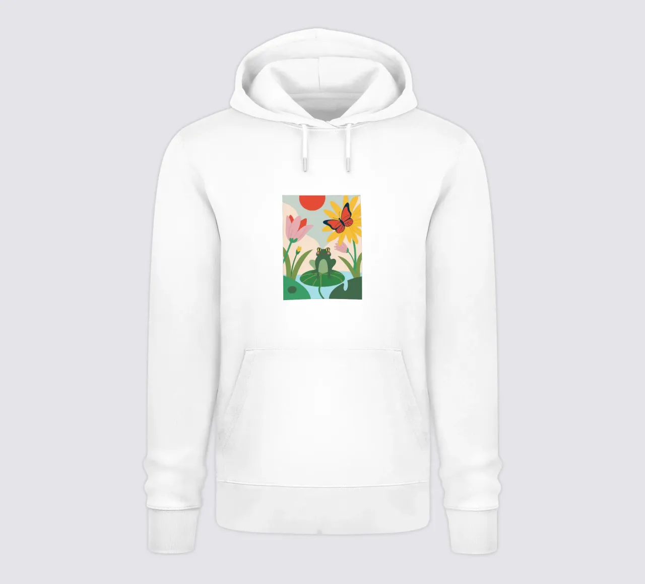 Rana e farfalla felpa con cappuccio da CUTE ANIMALS
