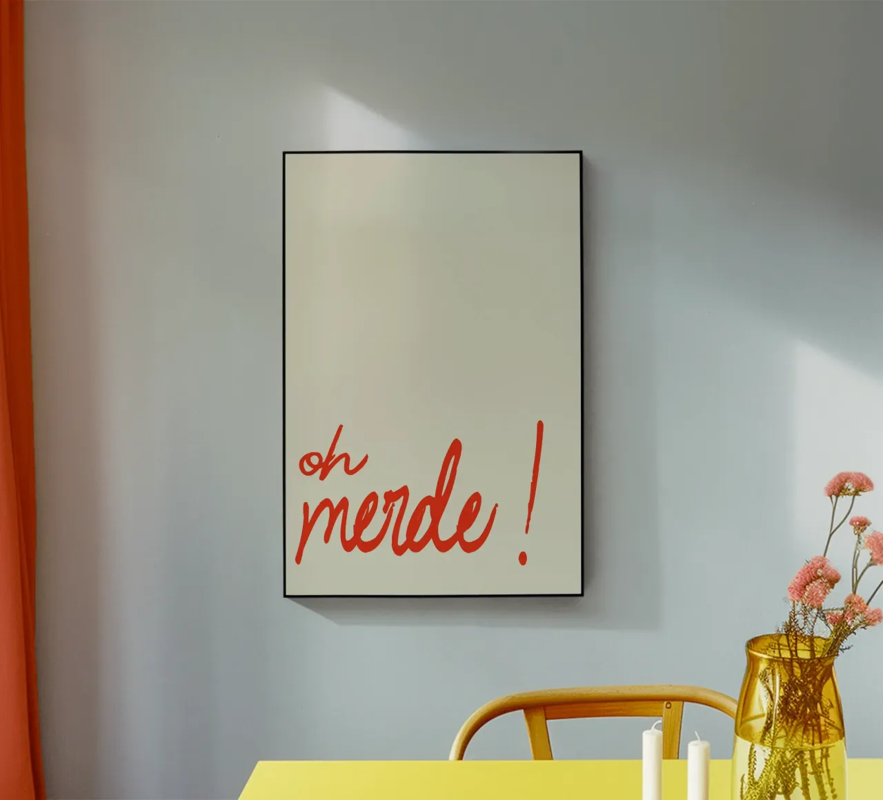 Oh Merde! plexiglass da Attaboy Dsgn