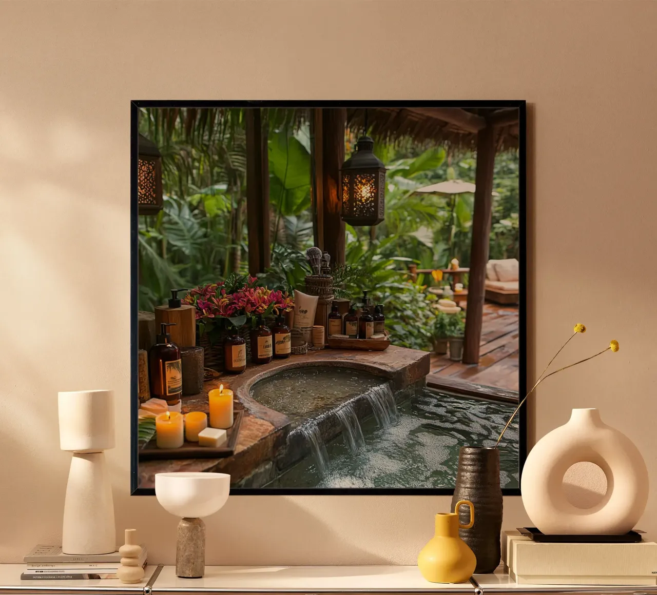 Bali Serenity Rituals poster da Wanderlust Vibes