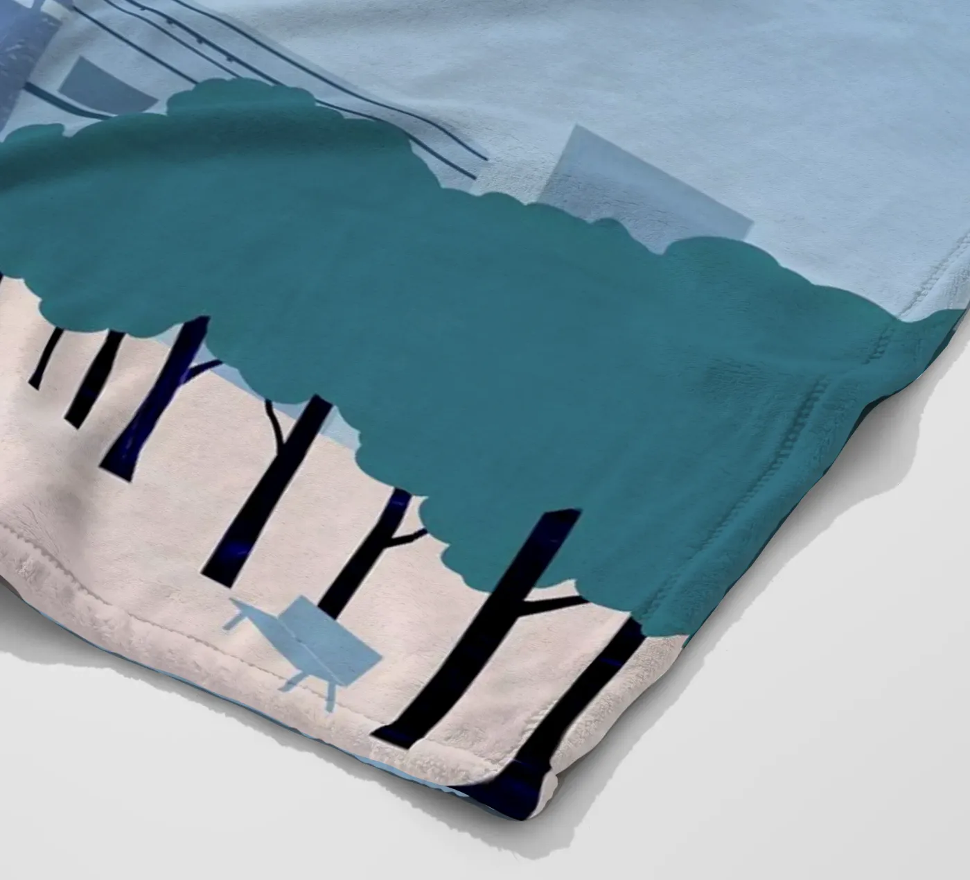 Paris Fleecedecke von Katinka Reinke