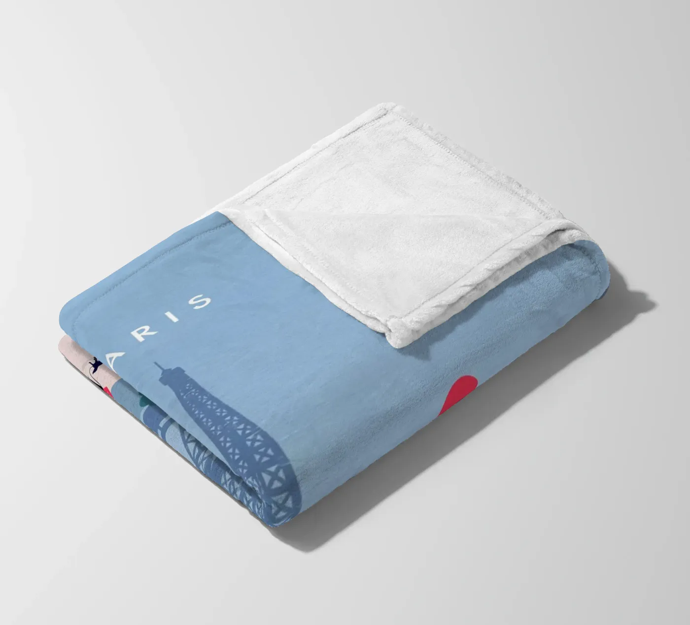 Paris Fleecedecke von Katinka Reinke