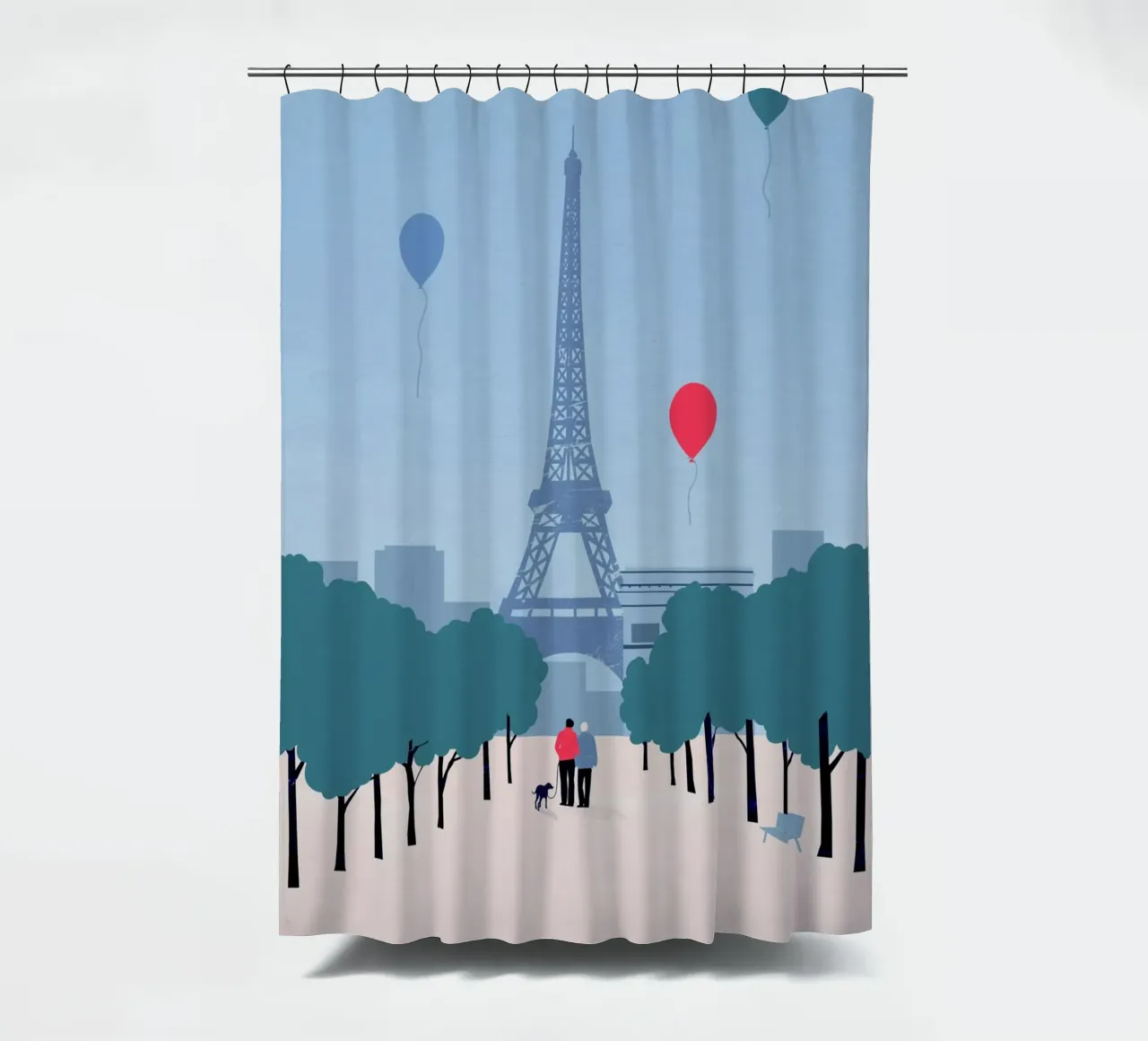 Parigi tenda da doccia da Katinka Reinke