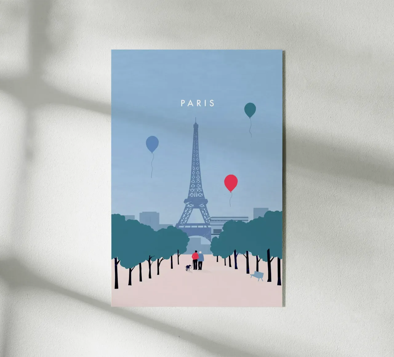 Paris acrylic glass by Katinka Reinke