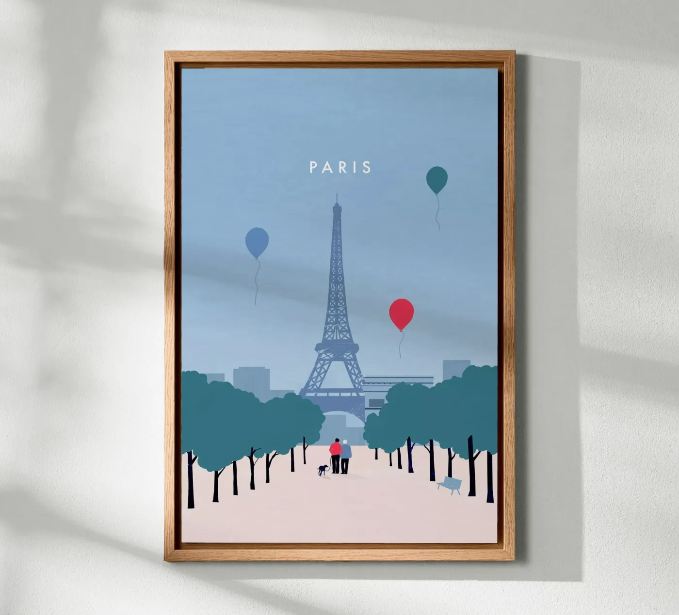 Paris canvas by Katinka Reinke