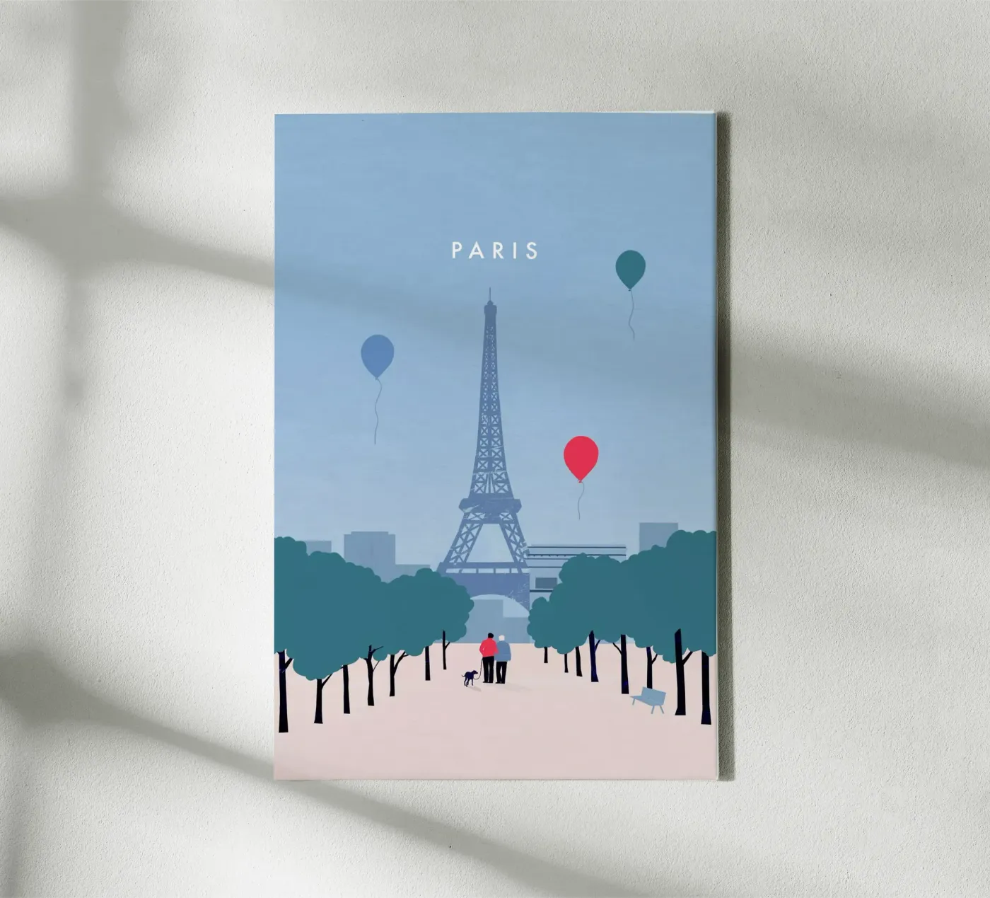 Paris canvas by Katinka Reinke