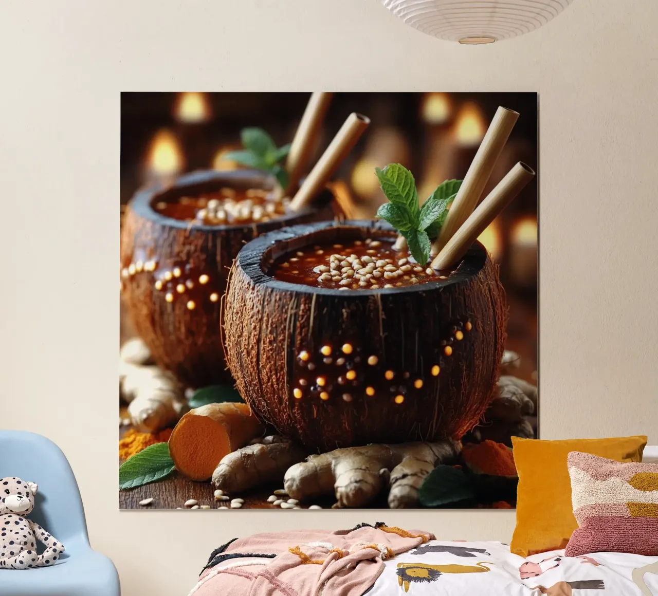 Bali Serenity Rituals poster da Wanderlust Vibes