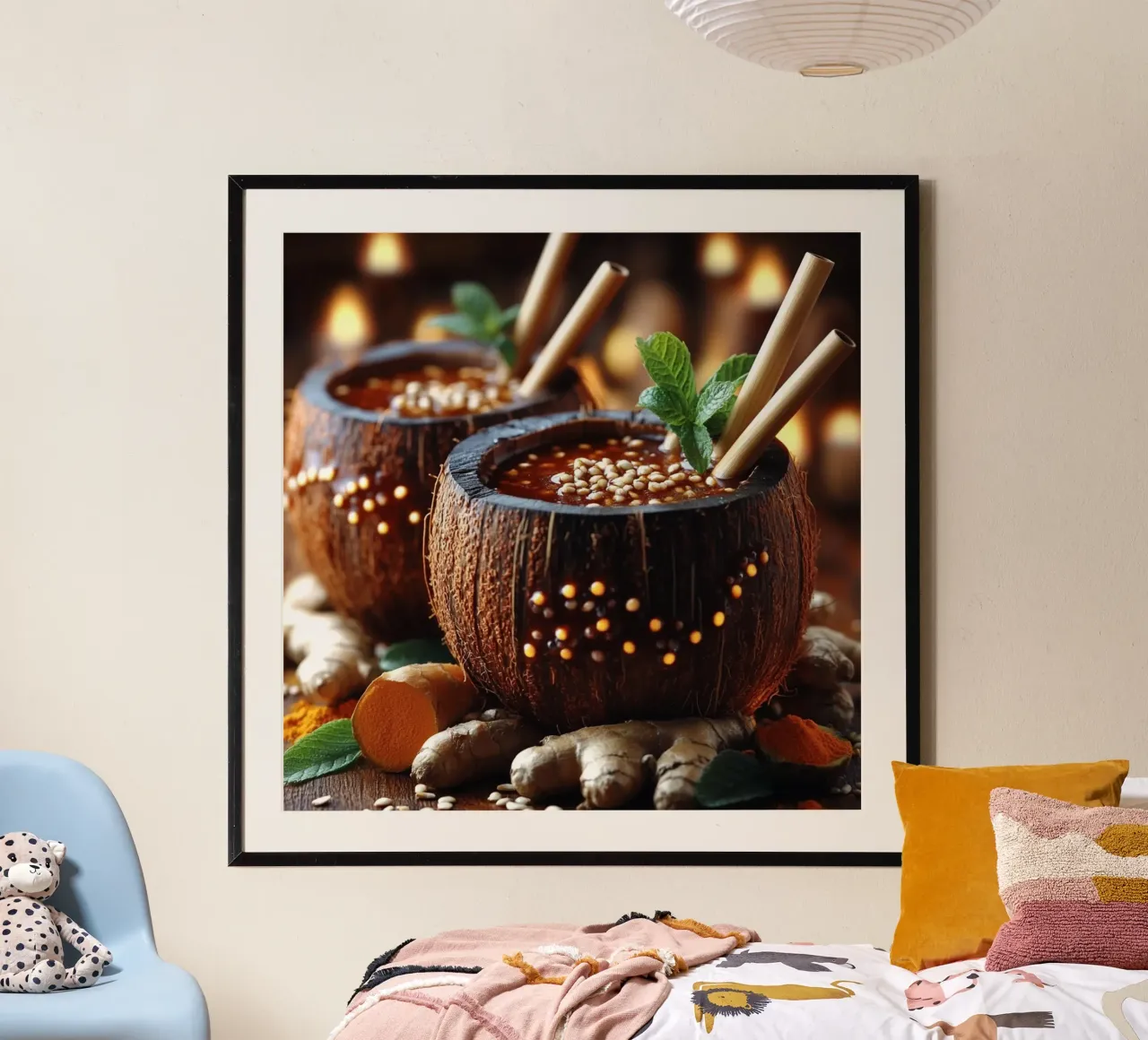 Bali Serenity Rituals poster da Wanderlust Vibes