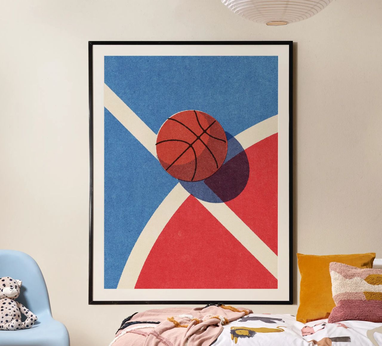 BALLS - Basketball - Outdoor - I poster de DANIEL COULMANN