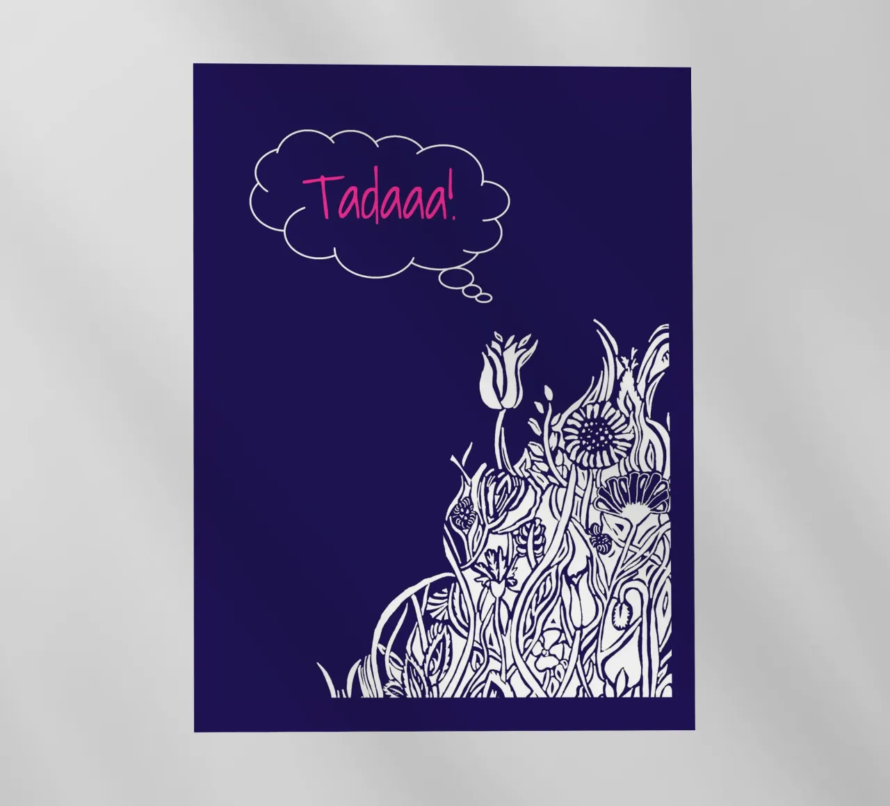 Tadaaa! Pensiero floreale. pellicola backlit da PaperLine Art