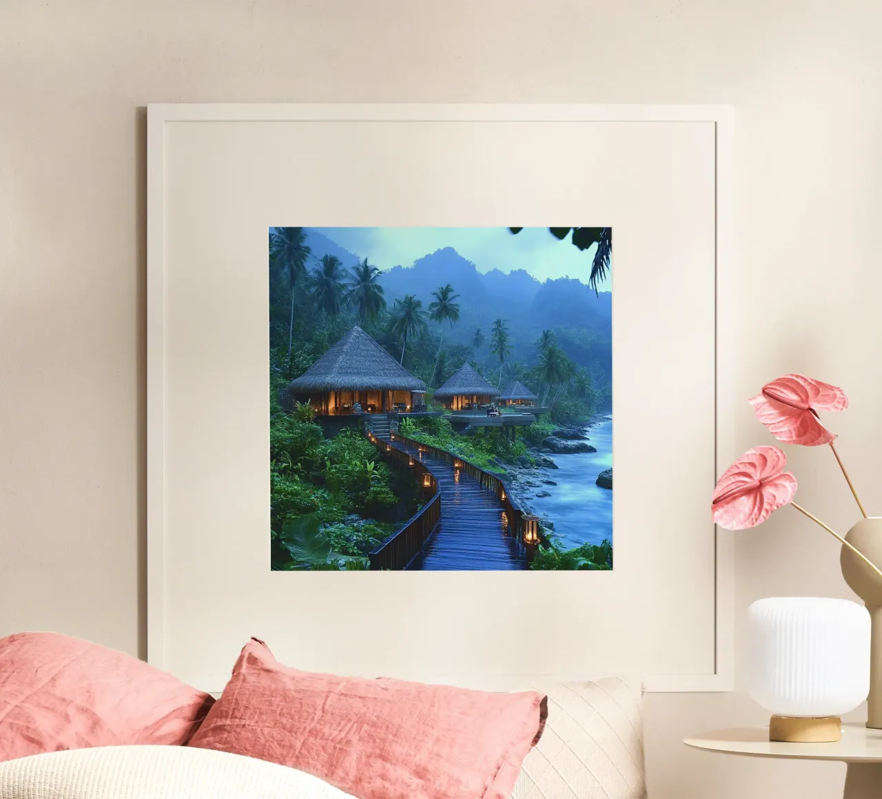 Bali Serenity Rituals poster da Wanderlust Vibes