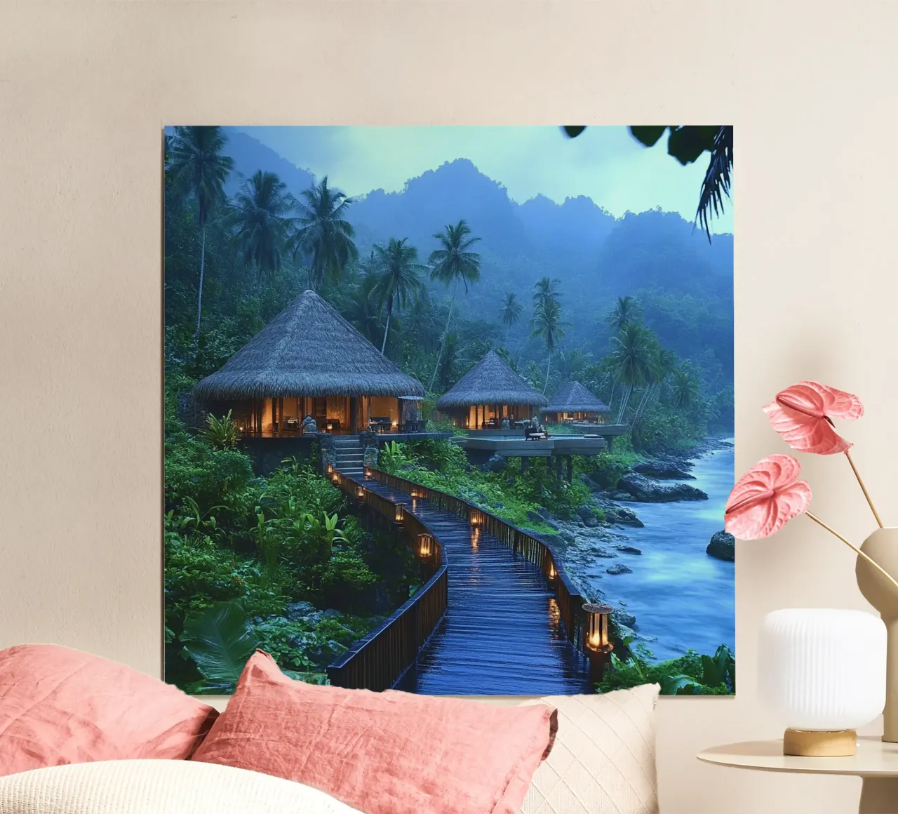 Bali Serenity Rituals poster da Wanderlust Vibes