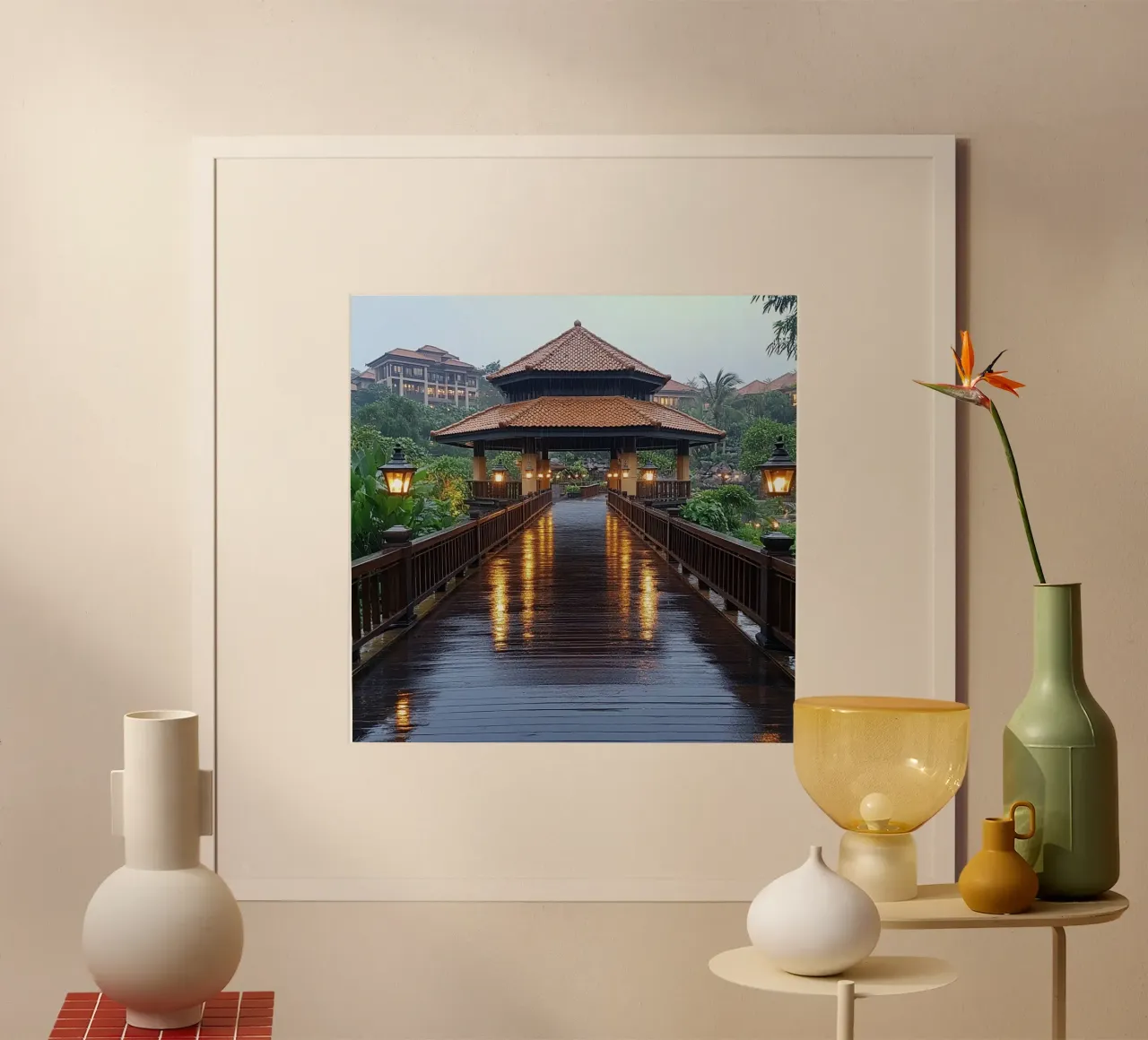 Bali Serenity Rituals poster da Wanderlust Vibes
