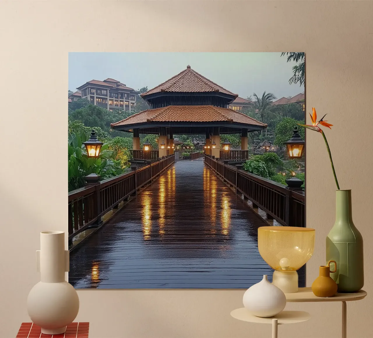 Bali Serenity Rituals poster da Wanderlust Vibes