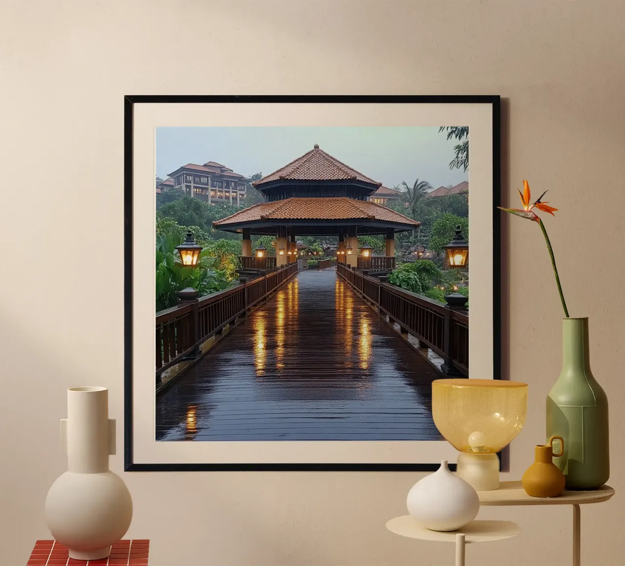 Bali Serenity Rituals poster da Wanderlust Vibes