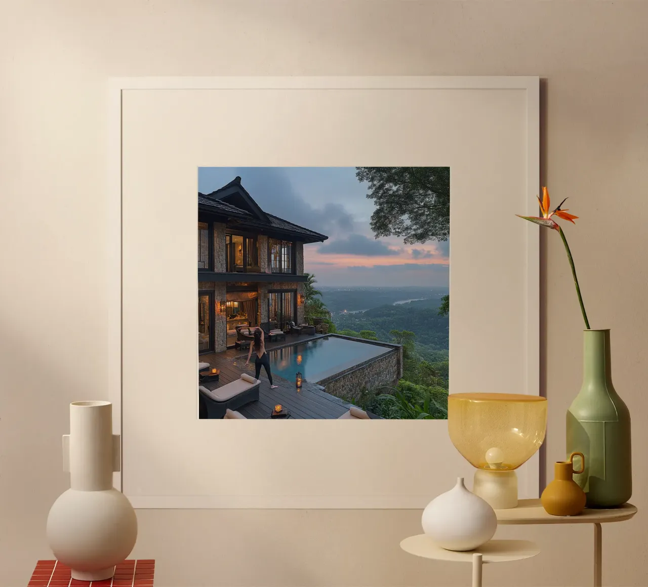 Bali Serenity Rituals poster da Wanderlust Vibes