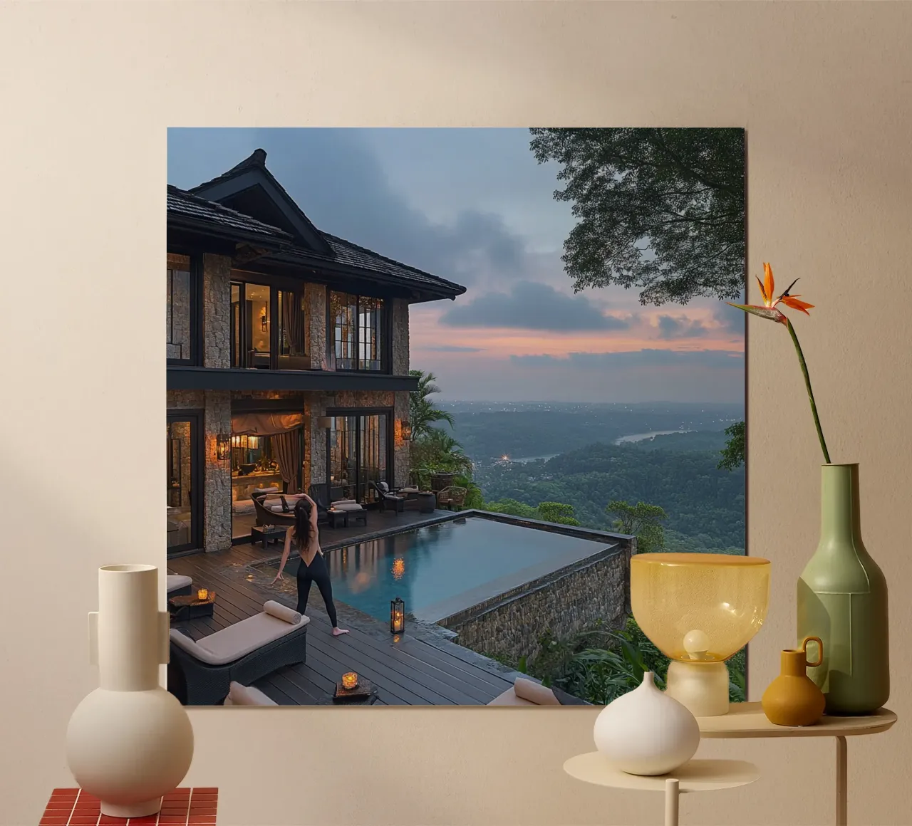 Bali Serenity Rituals poster da Wanderlust Vibes