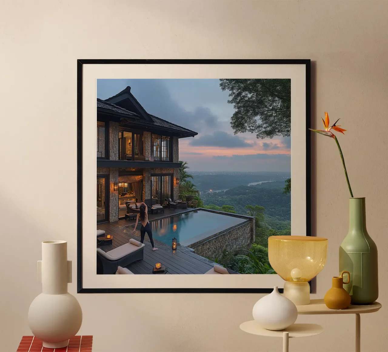 Bali Serenity Rituals poster da Wanderlust Vibes