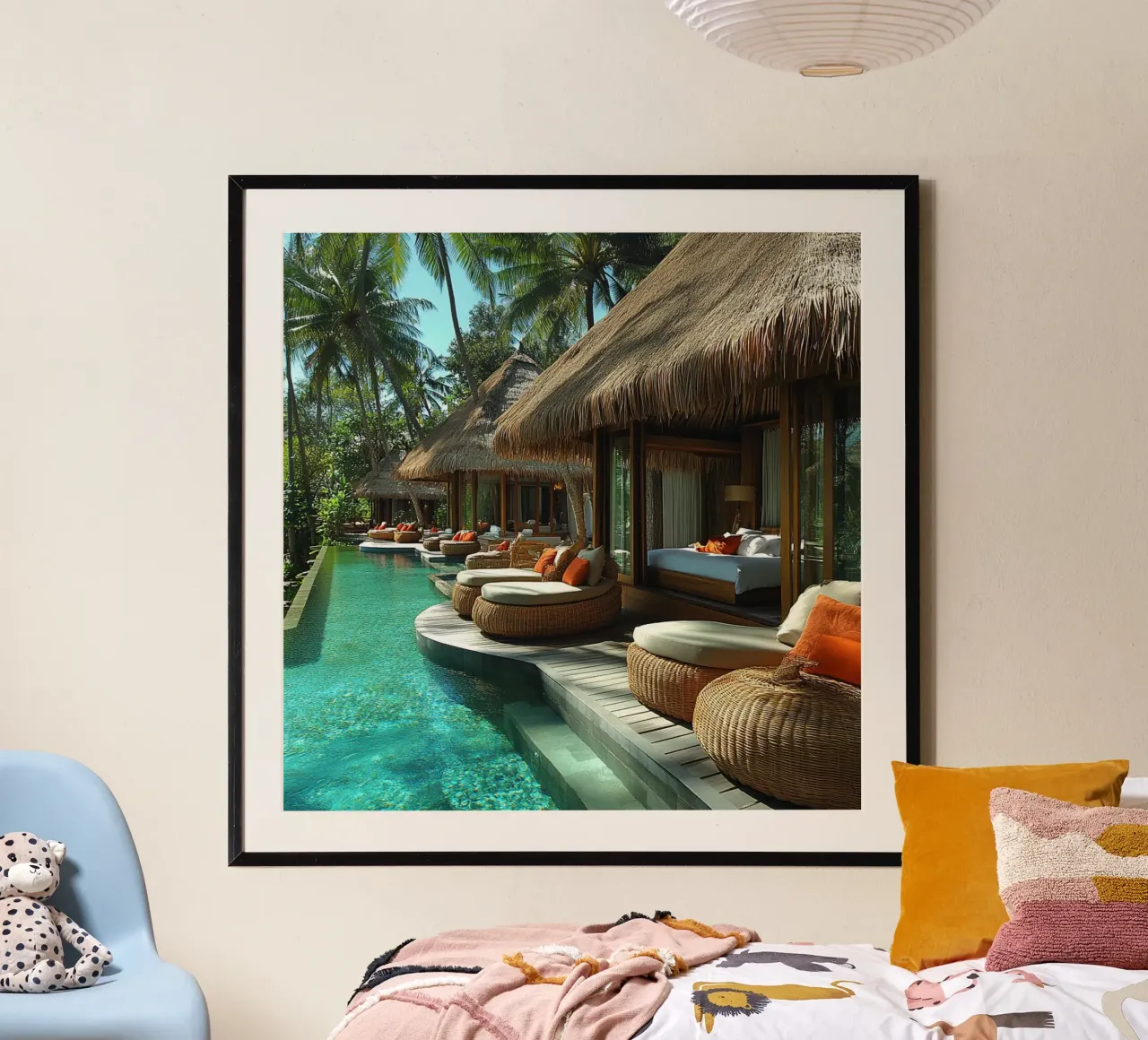 Bali Serenity Rituals poster da Wanderlust Vibes