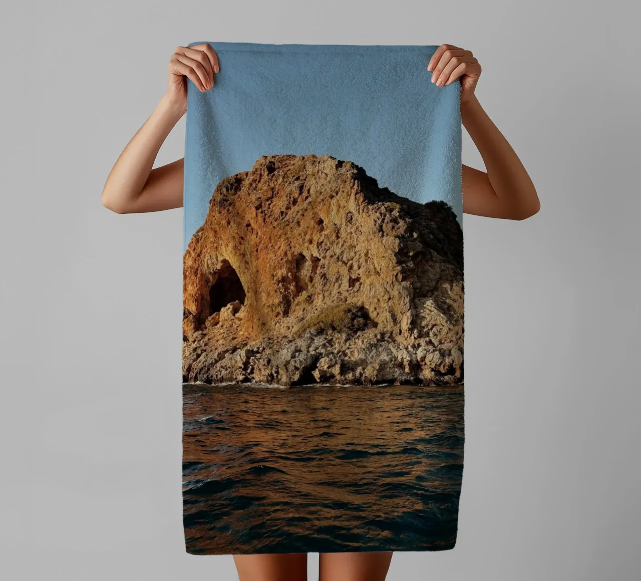 Nature & Sea #1 asciugamano da bagno da j-photography