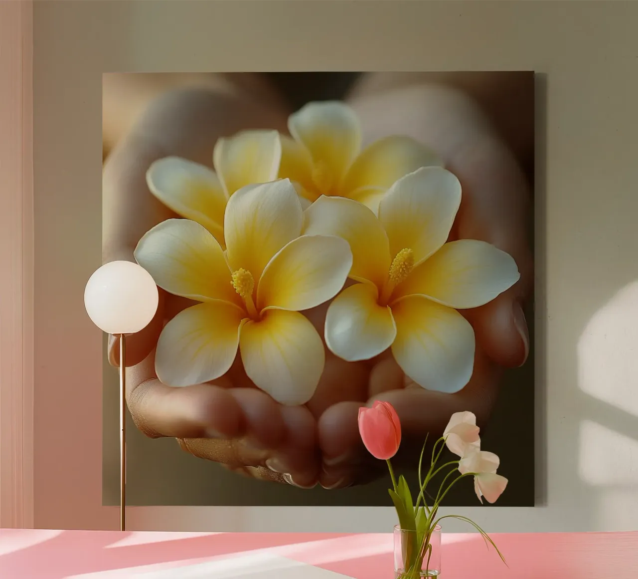 Bali Serenity Rituals tela con Cornice a cassetta da Wanderlust Vibes