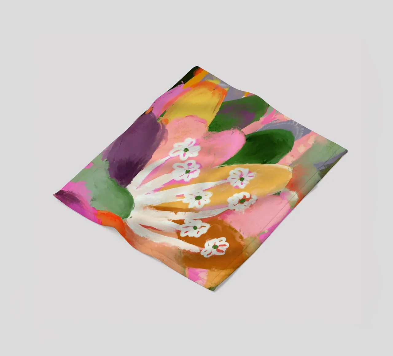 Colorful Bloom coperta in pile da treechild