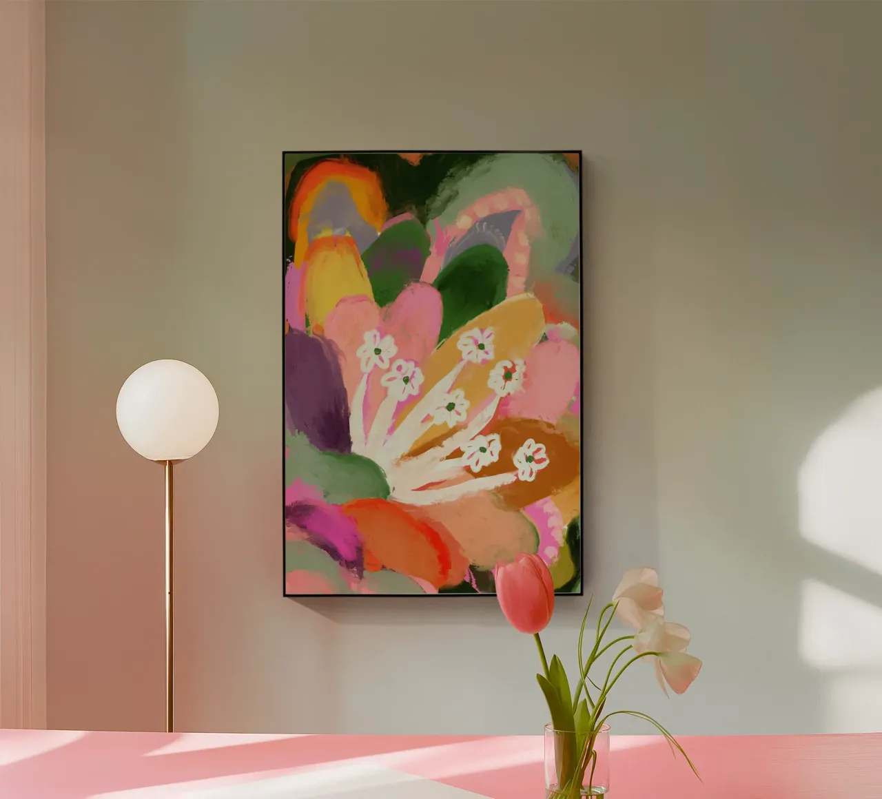 Colorful Bloom plexiglass da treechild