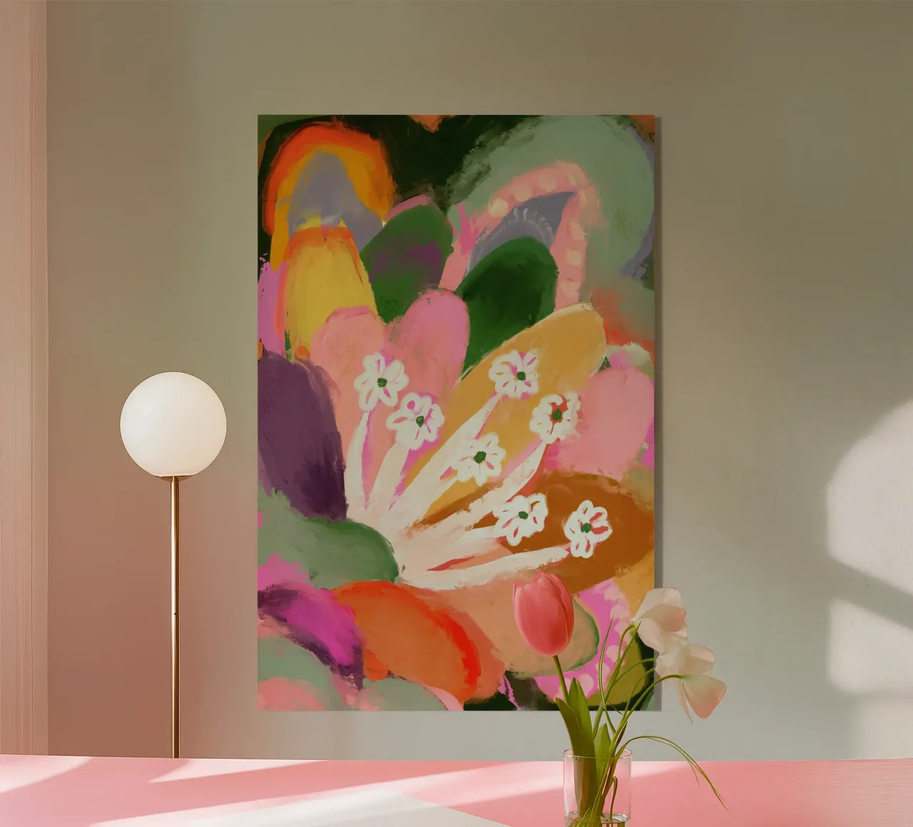 Colorful Bloom plexiglass da treechild