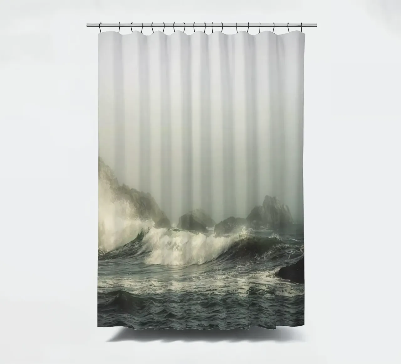 Vagues de Californie rideau de douche de thetraveller