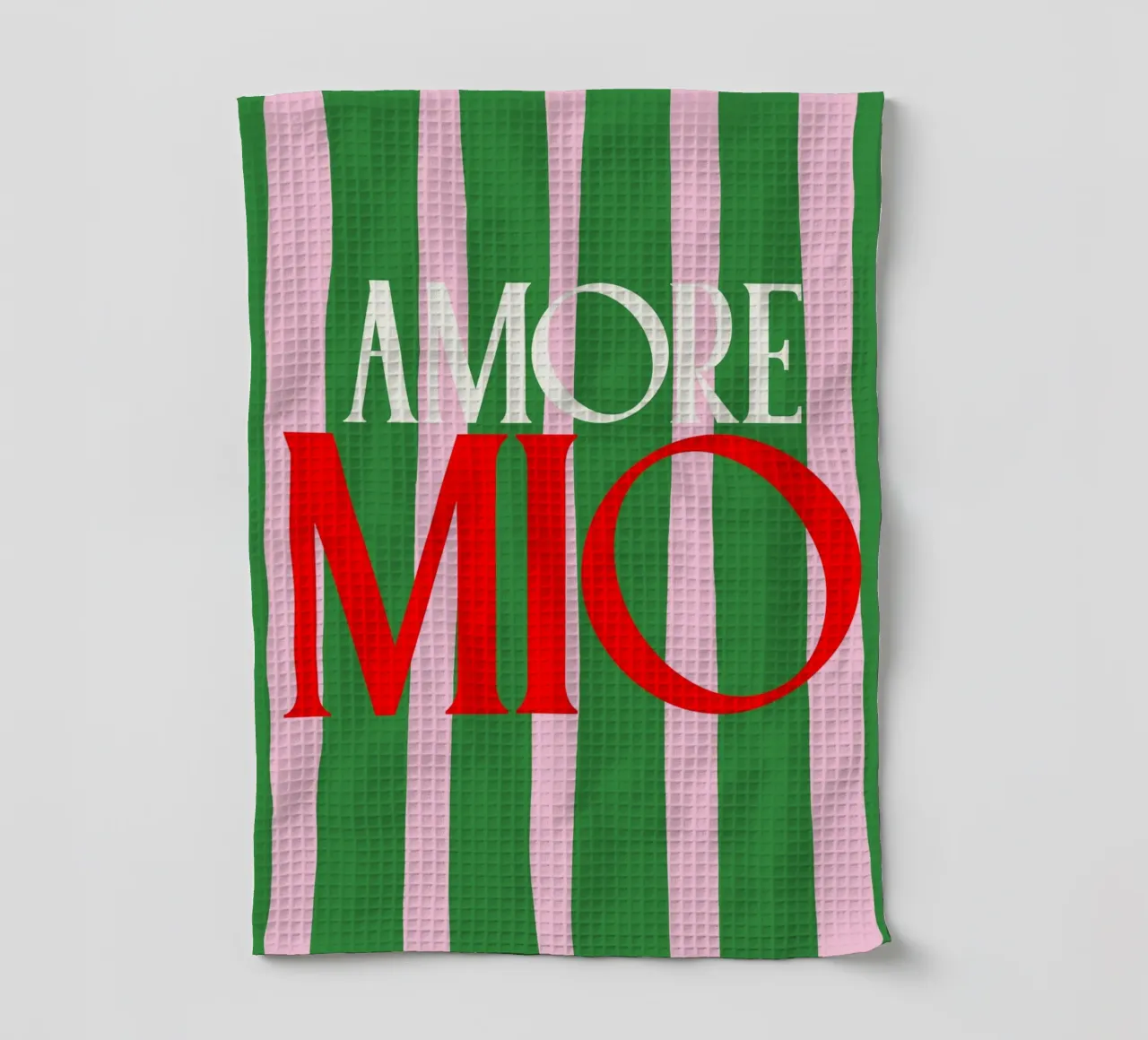 Amore Mio canovaccio da cucina da Attaboy Dsgn