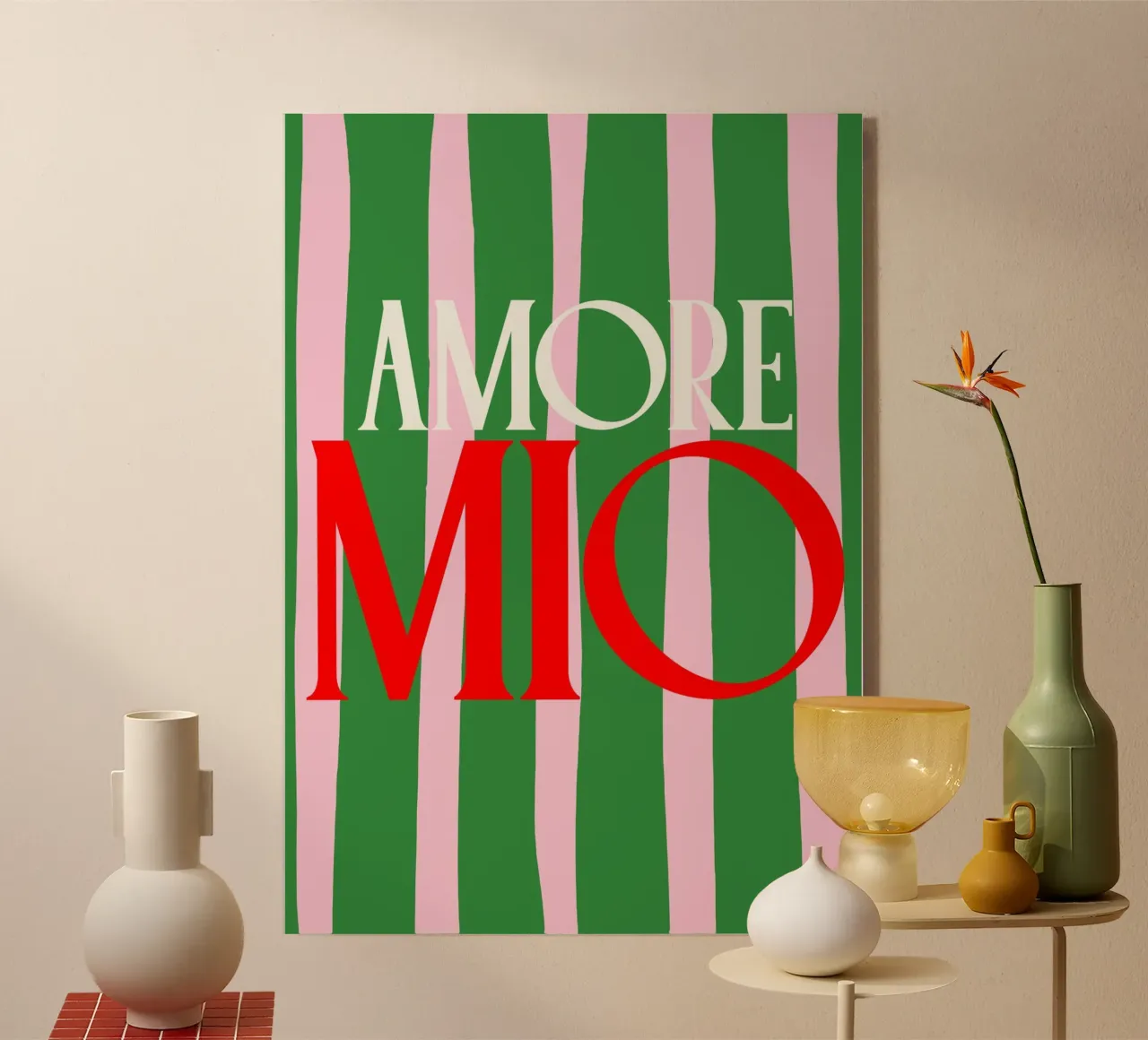 Amore Mio plexiglass da Attaboy Dsgn