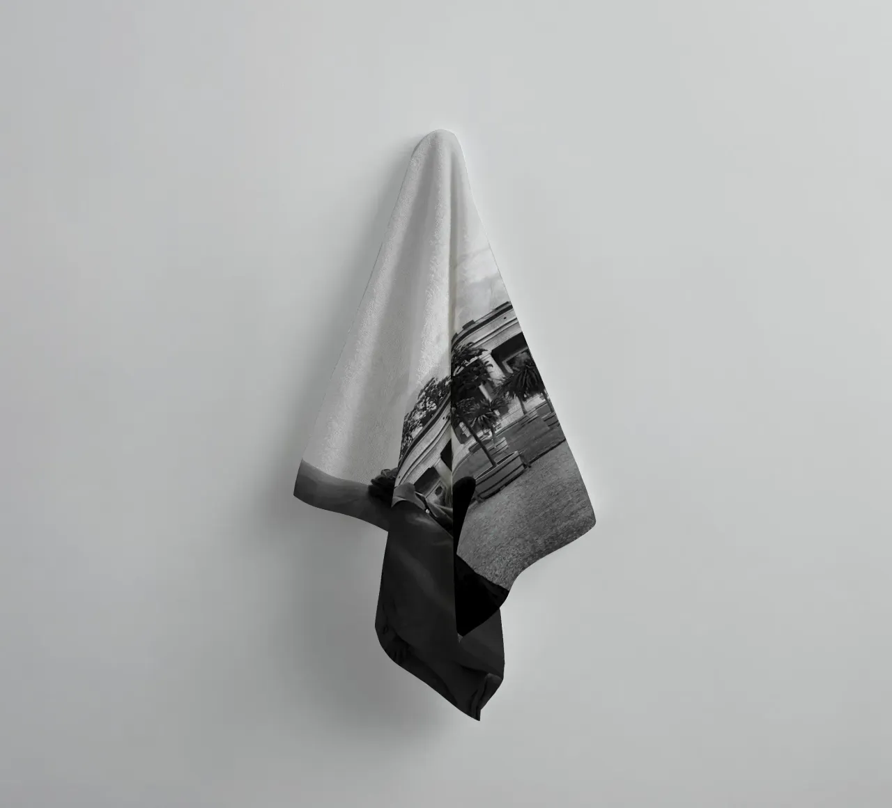 Bianco e nero #2 asciugamano da bagno da j-photography