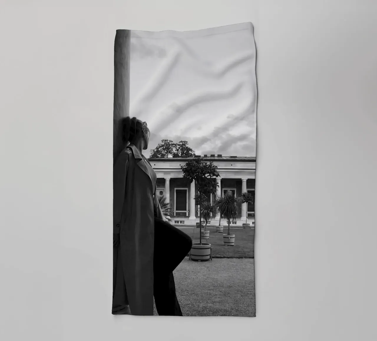 Bianco e nero #2 asciugamano da bagno da j-photography