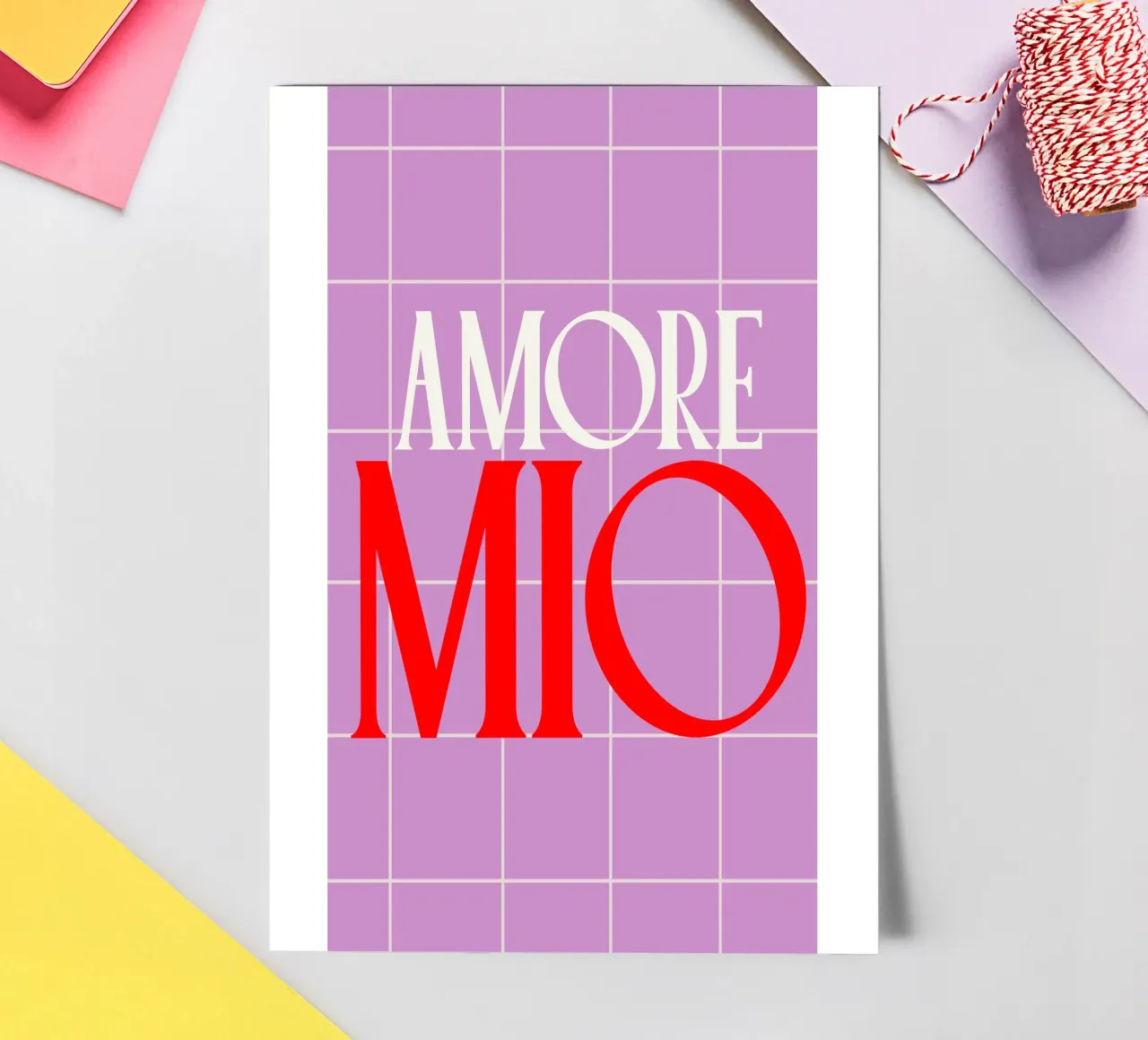 Amore Mio stickervel van Attaboy Dsgn
