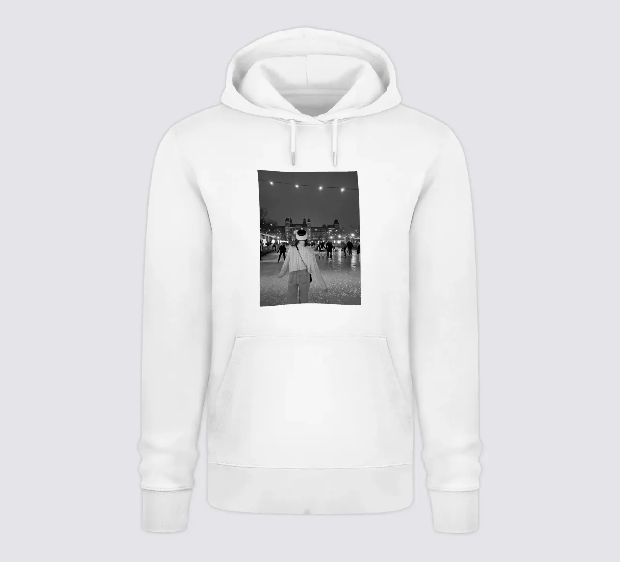 Bianco e nero #3 felpa con cappuccio da j-photography