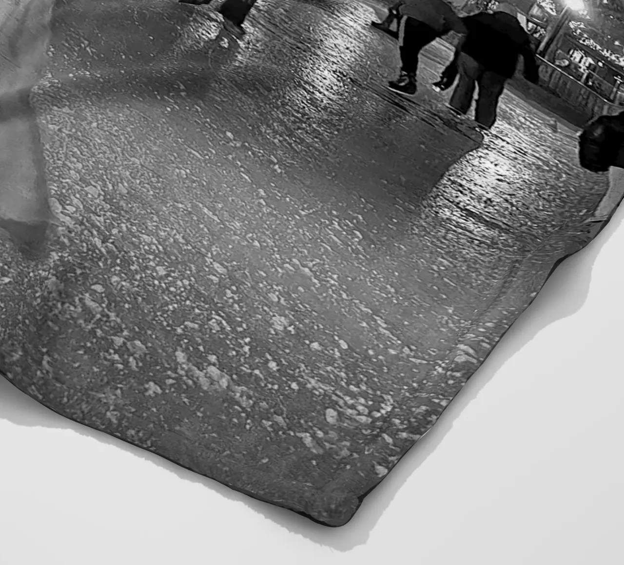 Bianco e nero #3 coperta in pile da j-photography