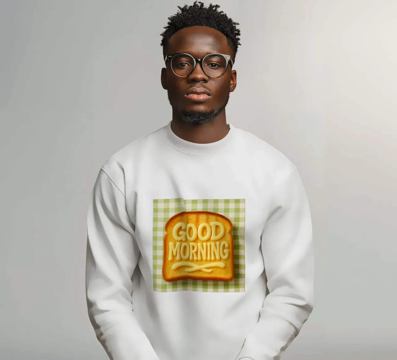 Good morning toast with butter felpa da RB-Quotes