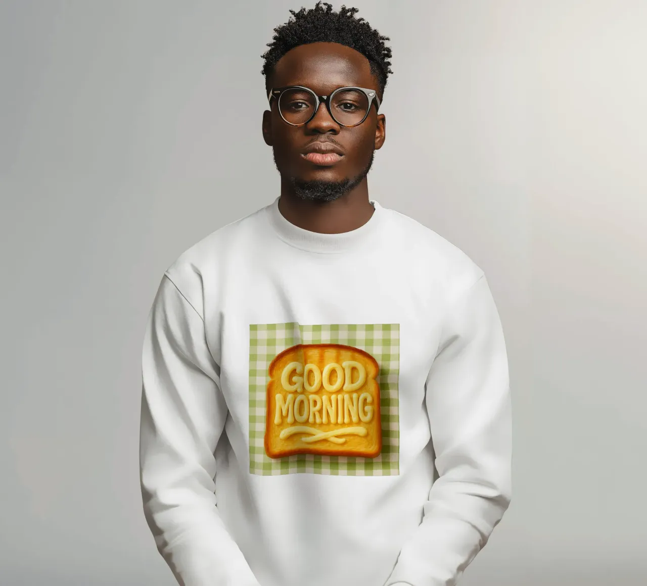 Good morning toast with butter felpa da RB-Quotes