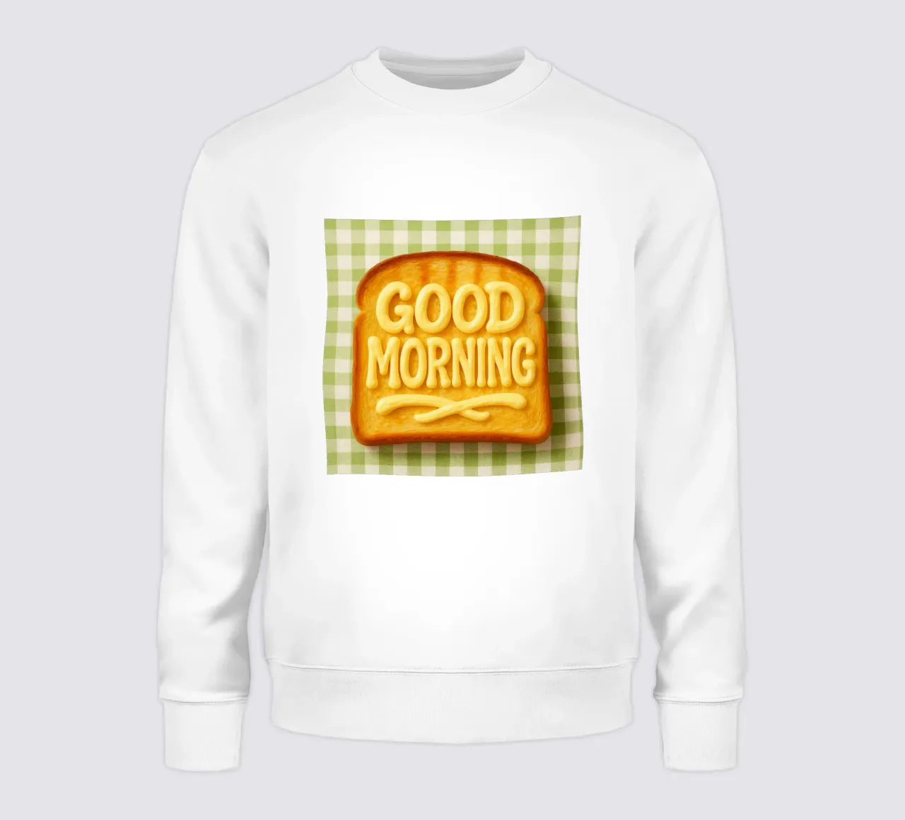 Good morning toast with butter felpa da RB-Quotes
