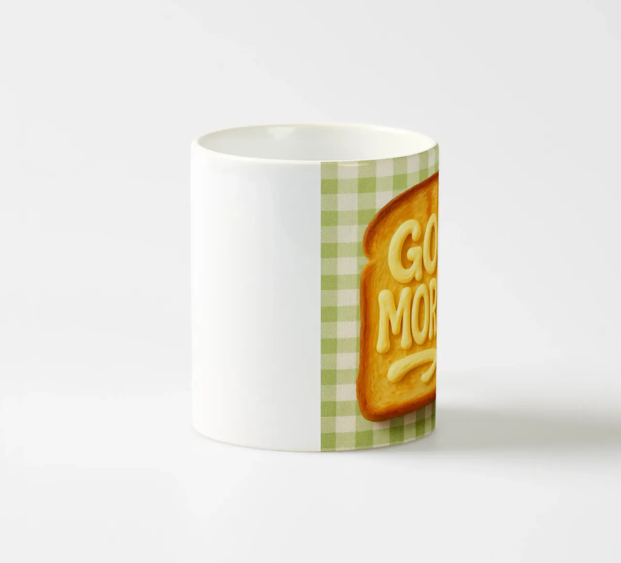 Good morning toast with butter tazza in ceramica da RB-Quotes