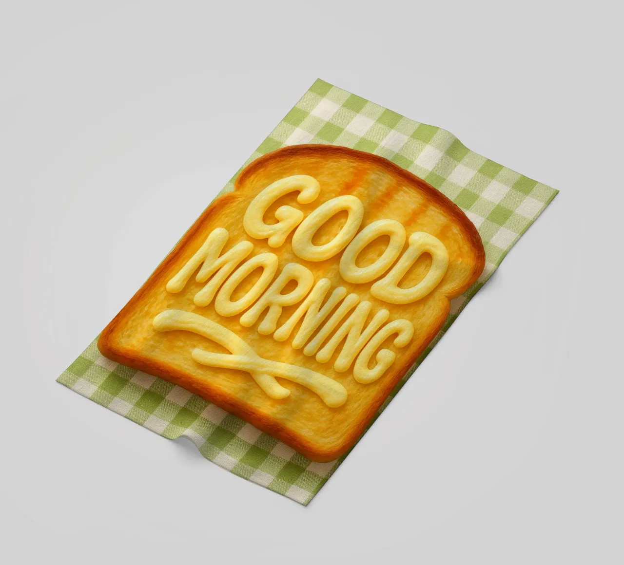 Good morning toast with butter telo mare da RB-Quotes