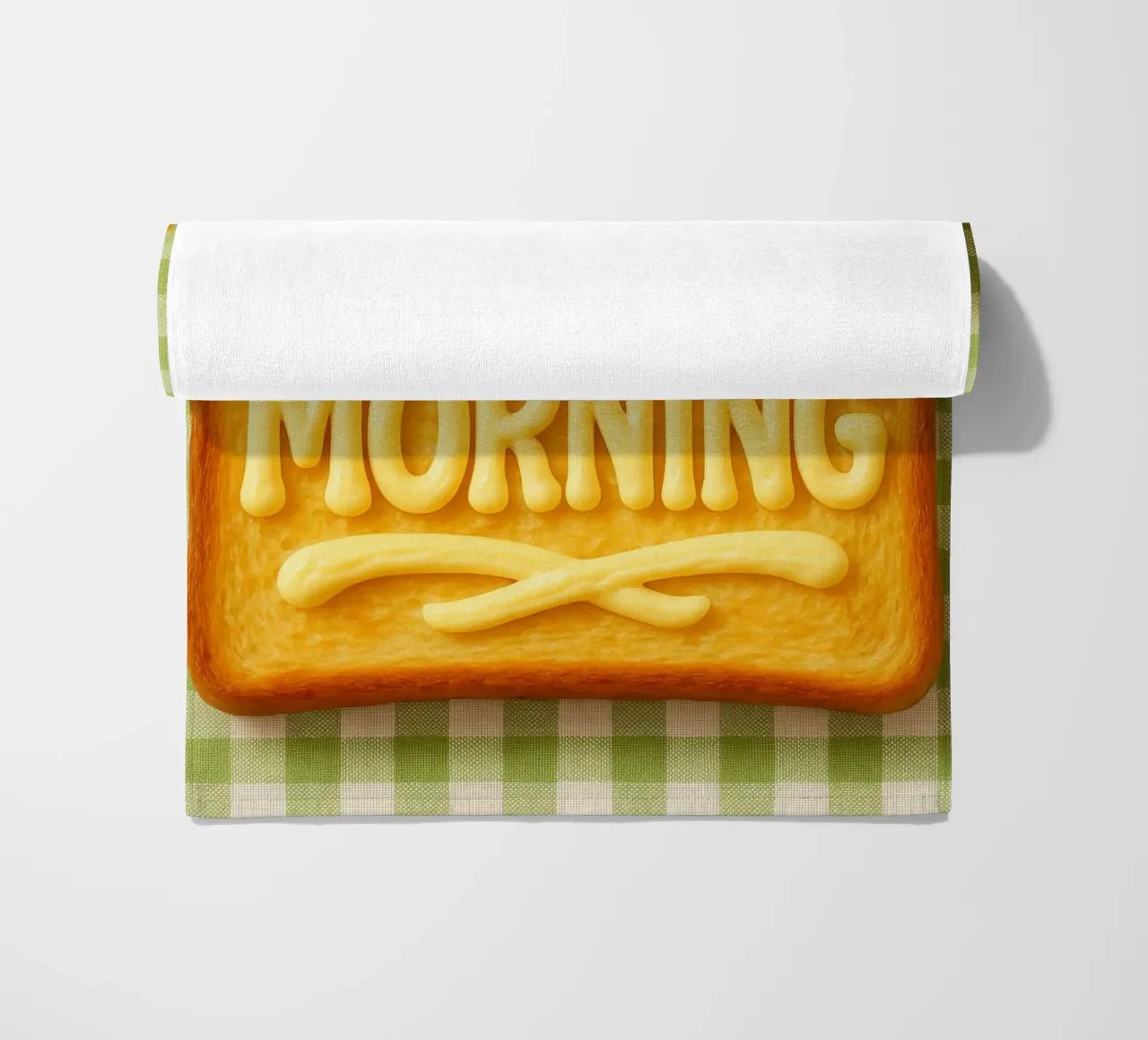 Good morning toast with butter telo mare da RB-Quotes