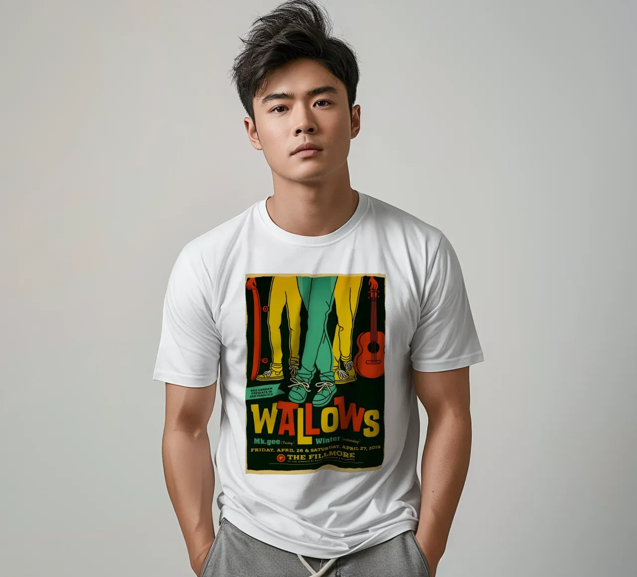 WALLOWS FRIDAY APRIL 26 & SATURDAY APRIL 27 2019 t-shirt by DGUnder