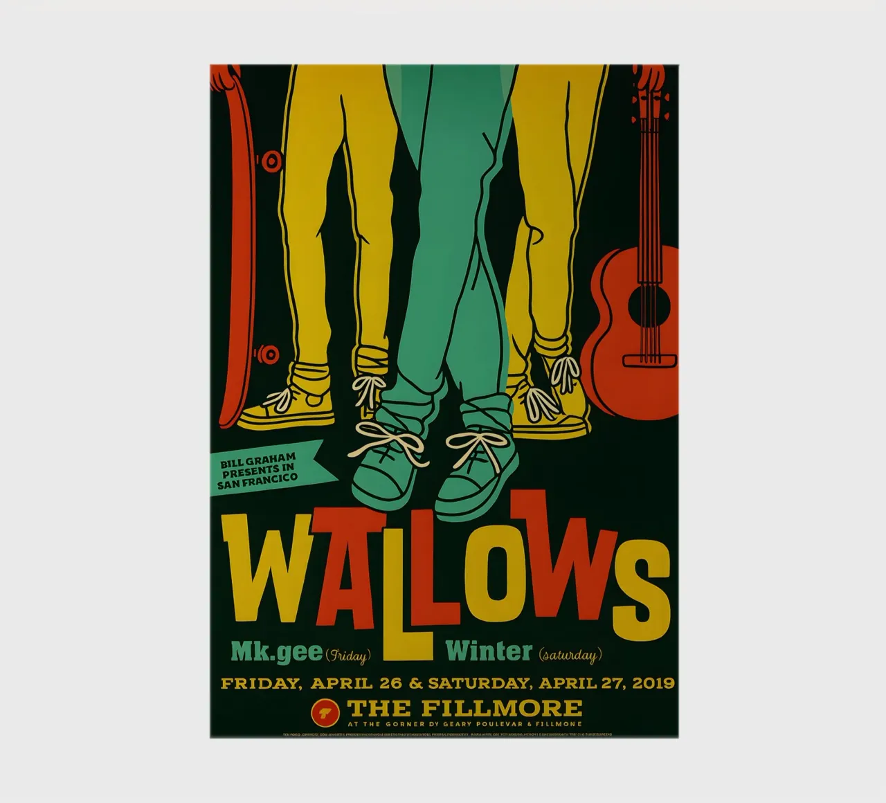 WALLOWS FRIDAY APRIL 26 & SATURDAY APRIL 27 2019 notebook by DGUnder