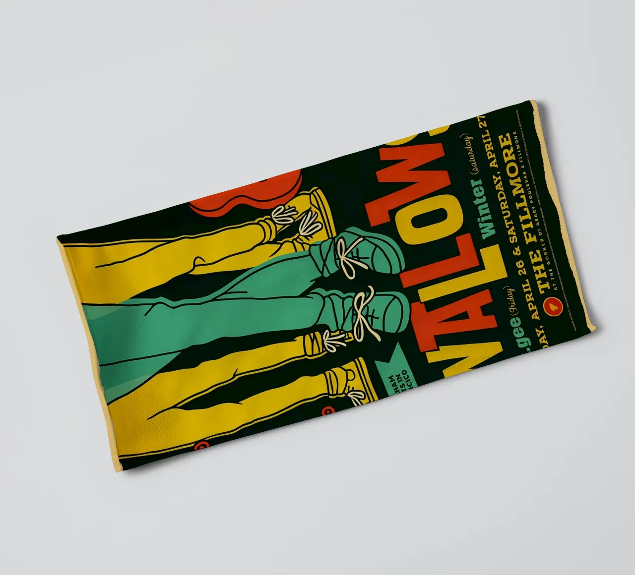 WALLOWS FRIDAY APRIL 26 & SATURDAY APRIL 27 2019 towel by DGUnder