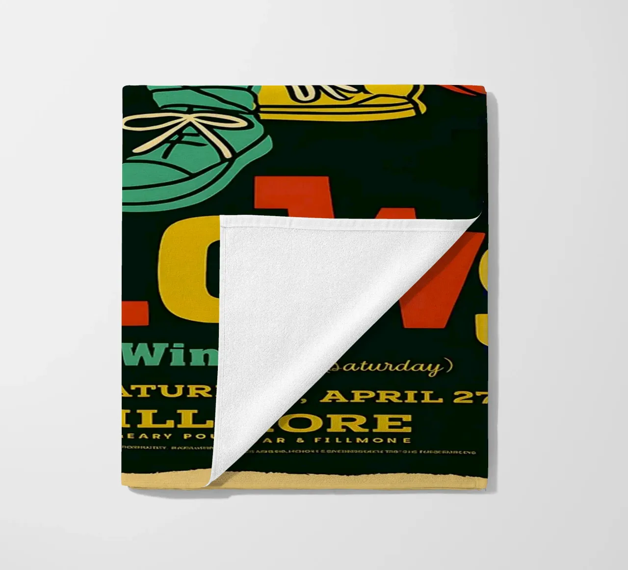WALLOWS FRIDAY APRIL 26 & SATURDAY APRIL 27 2019 beach towel by DGUnder