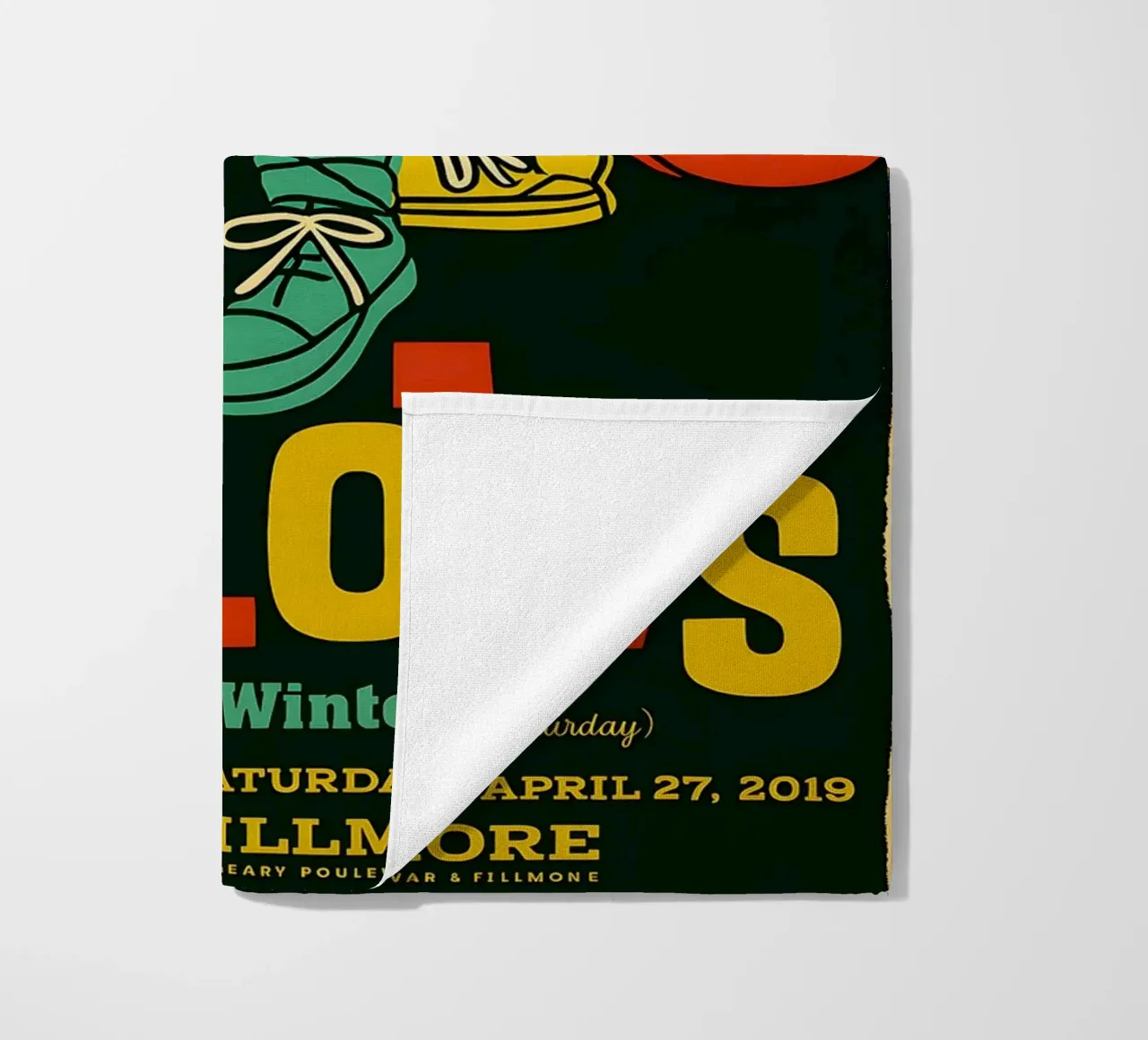WALLOWS FRIDAY APRIL 26 & SATURDAY APRIL 27 2019 beach towel by DGUnder
