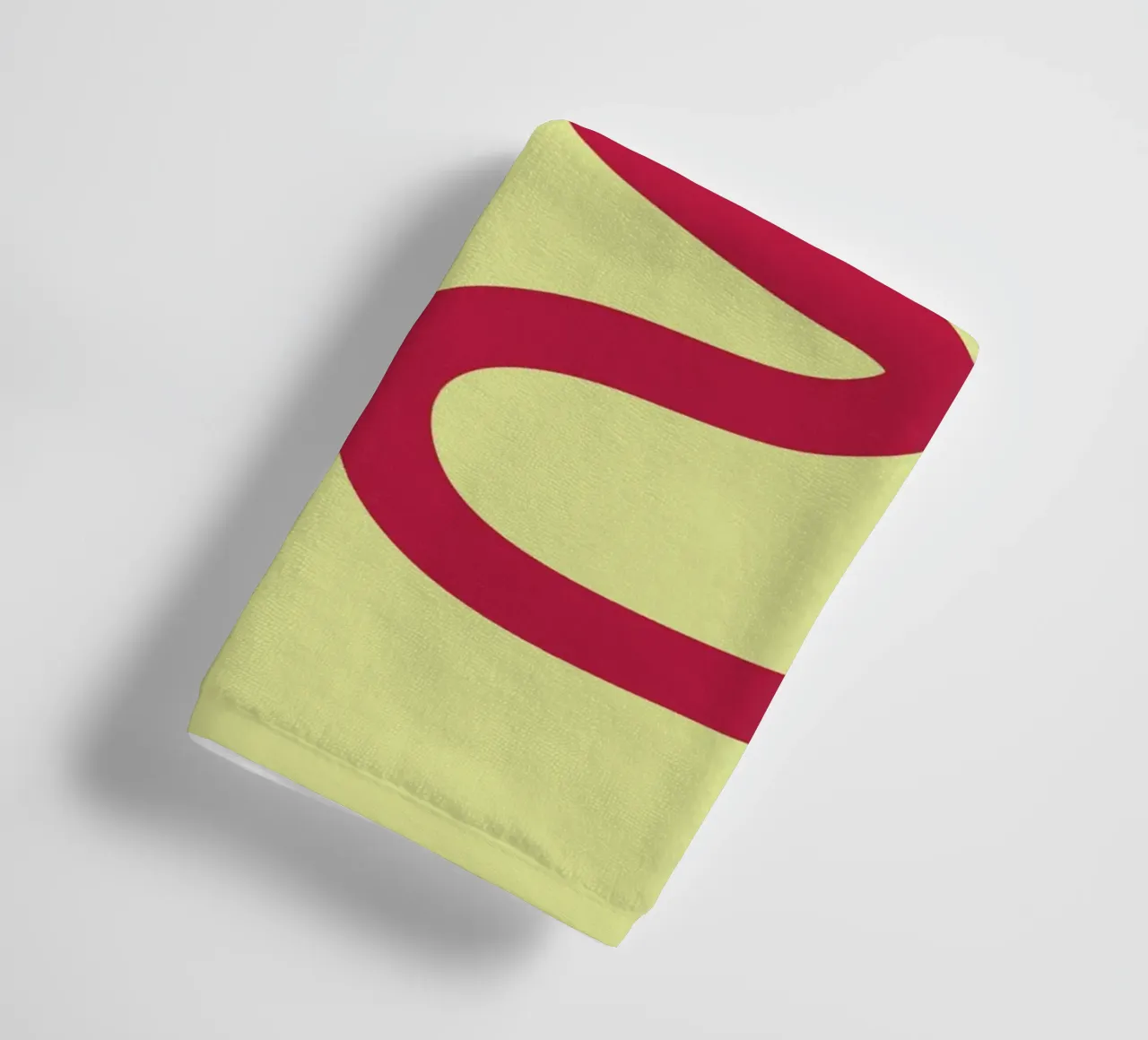 Linea d'arte corda colorata asciugamano da bagno da galihstudio