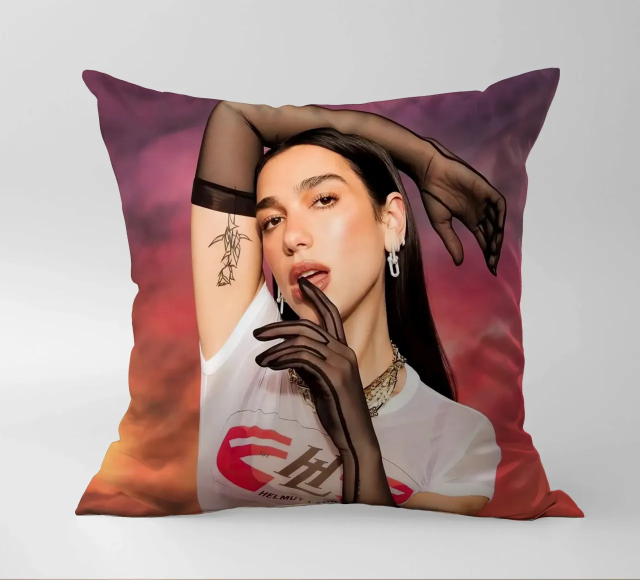 Dua Lipa cuscino da Musadad Shop