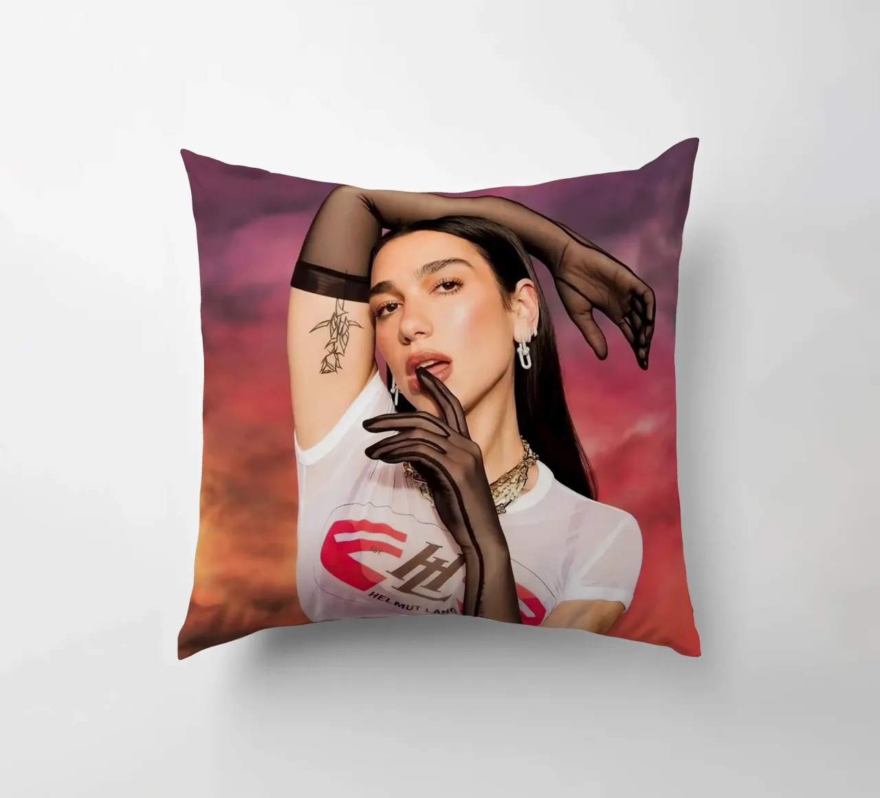 Dua Lipa cuscino da Musadad Shop