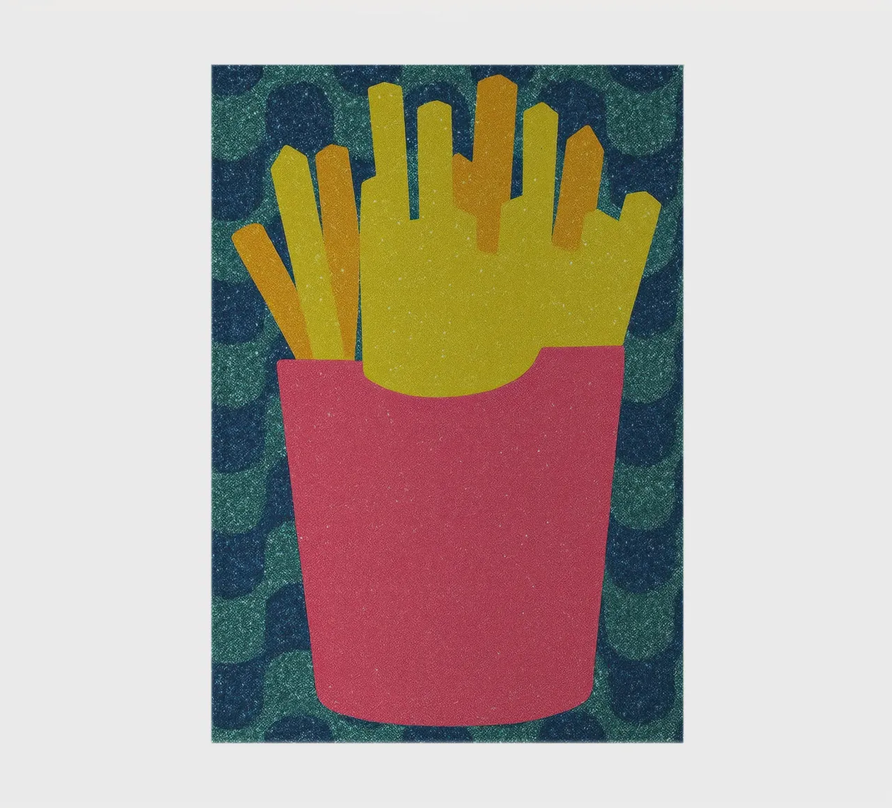 French Fries carnet de notes de Attaboy Dsgn